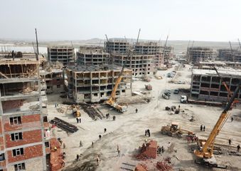 Azərbaycan Prezidenti 3042 məcburi köçkün ailəsi üçün yaşayış binalarından ibarət məhəllələrdə tikinti işlərinin gedişi ilə tanış olub - YENİLƏNİB