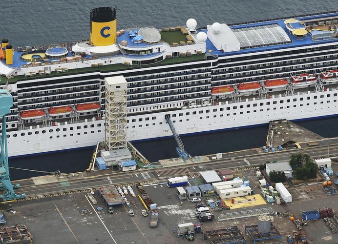 Nearly 60 new coronavirus cases confirmed on cruise ship in Japan