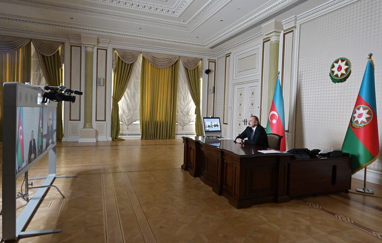 Президенты Азербайджана и Литвы провели беседу в формате видеосвязи