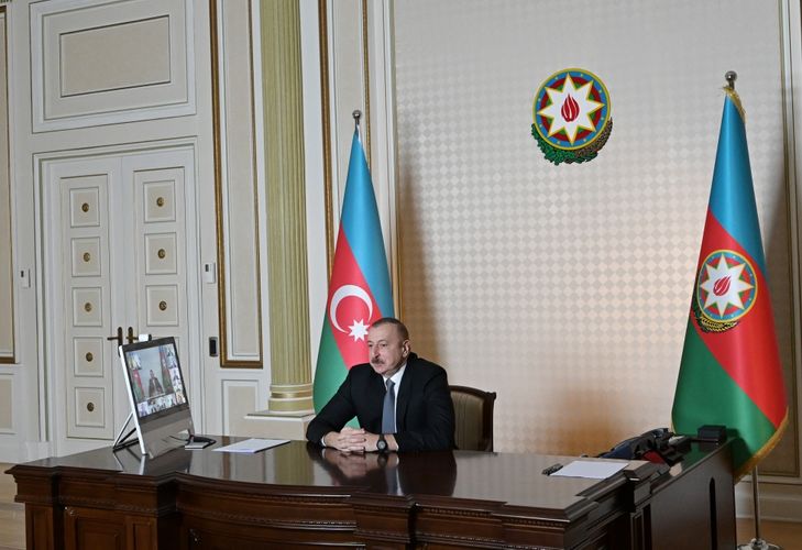 President Ilham Aliyev and President of European Bank for Reconstruction and Development held videoconference