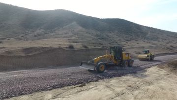 Şəmkir rayonunun Zəyəm Cırdaxan–Tatarlı avtomobil yolu yenidən qurulur