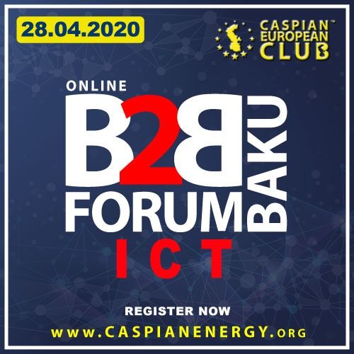 Caspian European Club organizes online B2B ICT forum with participation of Elmir Velizade