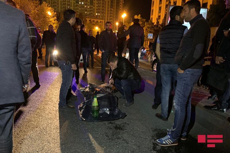 В Баку на пешеходной полосе сбита насмерть женщина  - ФОТО - ВИДЕО