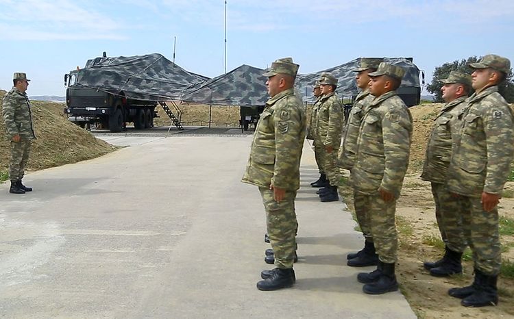 Начались тренировки подразделений ПВО Азербайджана