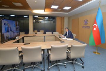 TDƏŞ-in üzv ölkələri nəqliyyat məsələlərini müzakirə edib - FOTO