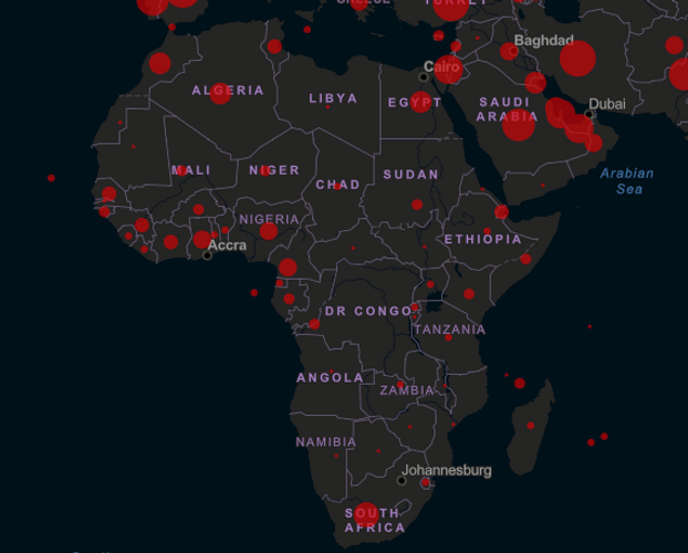 Number of coronavirus cases in Africa nears 958,000