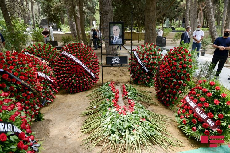 Fattah Heydarov buried at Alley of Honor I - UPDATED