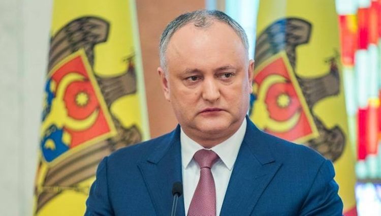Президент Молдовы прибыл с визитом в Россию
