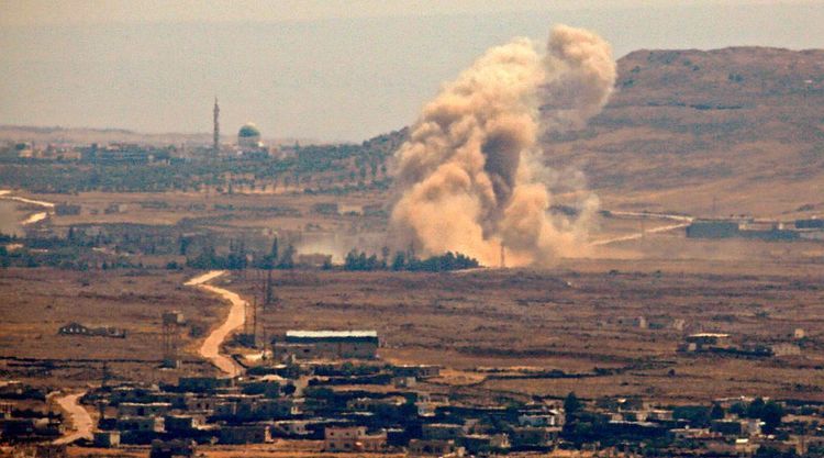 Israel army says it attacked military posts in southwest Syria