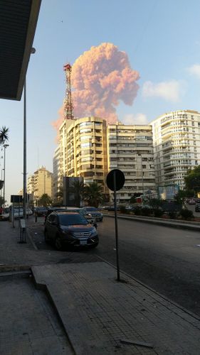 Powerful explosion occurs near Beirut