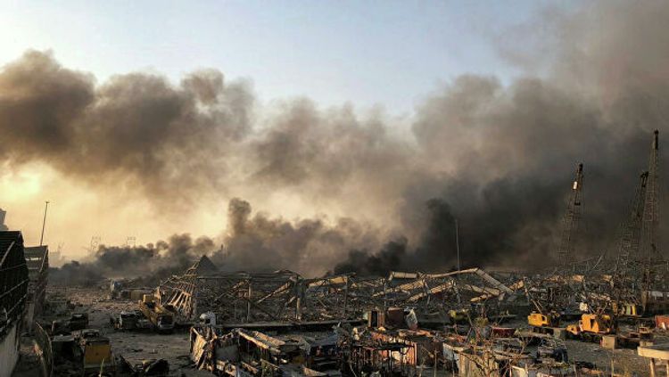 Сейсмологи сравнили взрыв в Бейруте с землетрясением магнитудой 4,5