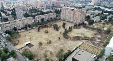 Prezident İlham Əliyev Yasamal rayonunda salınacaq meşə tipli yeni parkda görüləcək işlərlə tanış olub - FOTO - YENİLƏNİB
