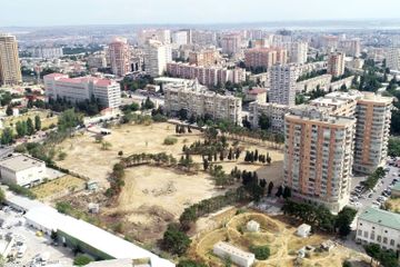 Prezident İlham Əliyev Yasamal rayonunda salınacaq meşə tipli yeni parkda görüləcək işlərlə tanış olub - FOTO - YENİLƏNİB