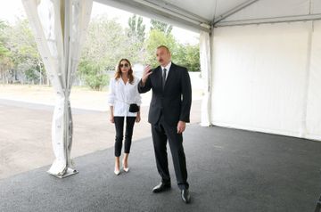 Prezident İlham Əliyev Yasamal rayonunda salınacaq meşə tipli yeni parkda görüləcək işlərlə tanış olub - FOTO - YENİLƏNİB