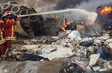 Число погибших при взрыве в Бейруте превысило 100 - ФОТО - ВИДЕО - ОБНОВЛЕНО-8