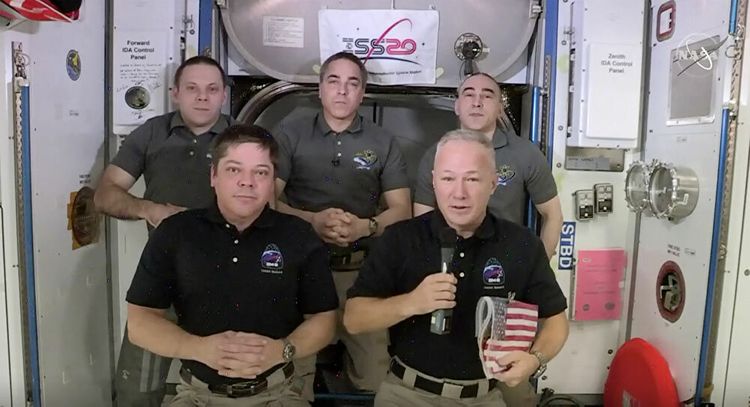 NASA astronauts hold press conference after Space X Crew Dragon return