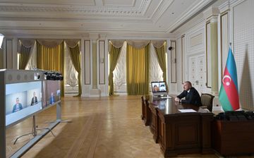 Prezident İlham Əliyev koronavirusla mübarizə sahəsində görülən tədbirlər və sosial-iqtisadi vəziyyətlə bağlı videoformatda müşavirə keçirib - YENİLƏNİB-1