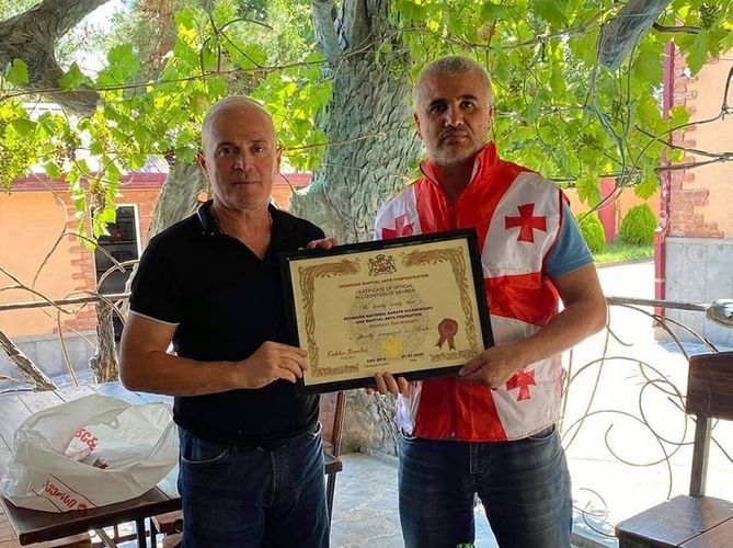 Azərbaycanlı idmançı Gürcüstan Kikboksinq və karate Federasiyasının prezidenti təyin olunub