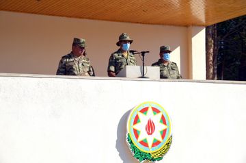 Azərbaycan Ordusunda andiçmə mərasimi keçirilib - FOTOSESSİYA