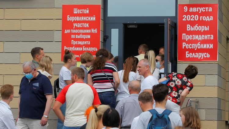 Явка на выборах президента Белоруссии составила 84,05%