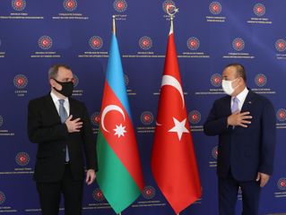 Azərbaycan və Türkiyə XİN başçıları arasında geniş tərkibli görüş keçirilib - YENİLƏNİB