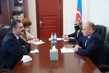 Anar Kərimov Türkiyə səfiri ilə görüşüb