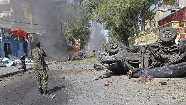 Blast at military base in Somali capital Mogadishu leaves deaths