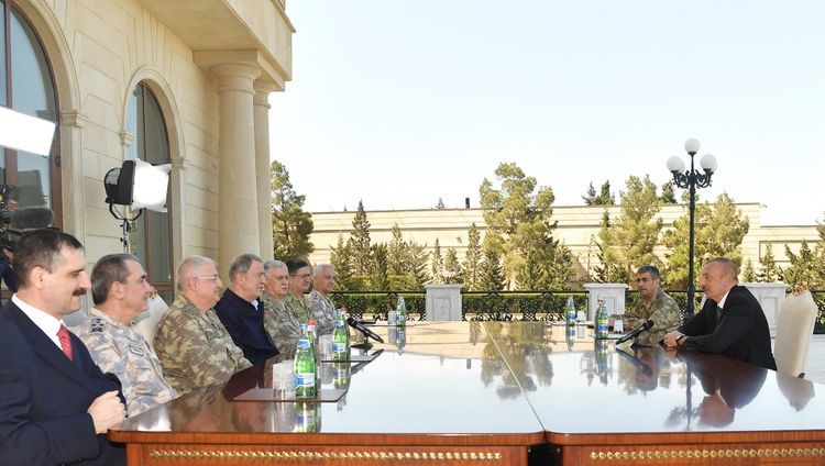 President Ilham Aliyev receives delegation led by Defence Minister of Turkey 