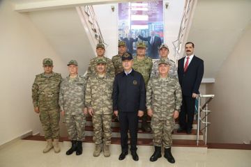 В ходе азербайджано-турецких совместных учений проведен «День высокопоставленных наблюдателей» - ВИДЕО