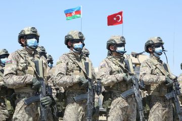 В ходе азербайджано-турецких совместных учений проведен «День высокопоставленных наблюдателей» - ВИДЕО