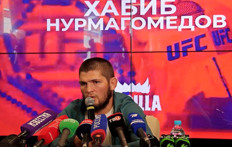 Russia’s UFC Champ Nurmagomedov says to face US fighter Gaethje in Abu Dhabi