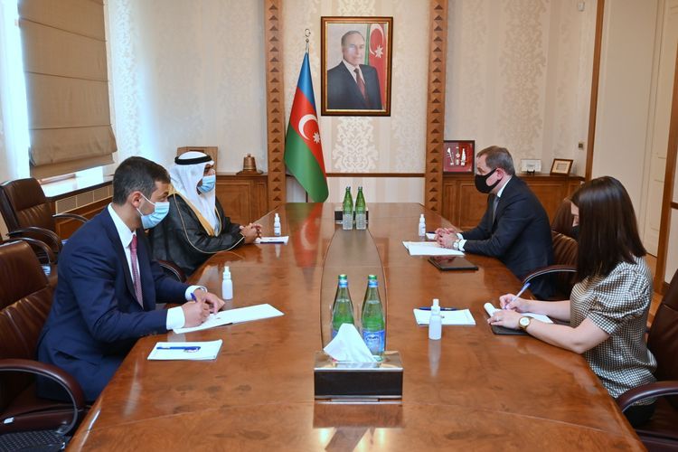 Azerbaijani FM receives UAE ambassador upon the termination of his diplomatic tenure