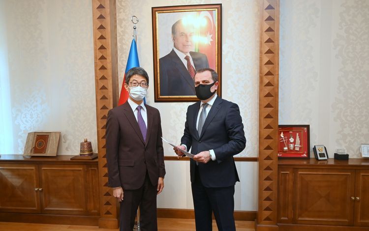 Azerbaijani FM receives newly appointed Ambassador of Japan