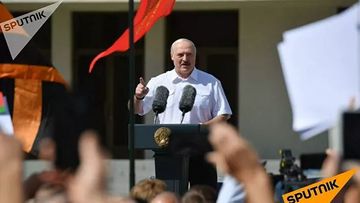 Minskdəki müxalifət tərəfdarları Azadlıq Meydanına gediblər - FOTO - YENİLƏNİB - 1