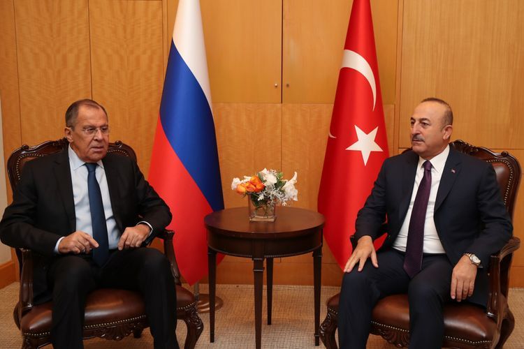 Cavuşoğlu ilə Lavrov Suriya və Liviyanı müzakirə ediblər