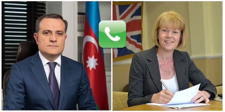 Ceyhun Bayramov Böyük Britaniyanın Dövlət Naziri Vendi Morton ilə telefonla danışıb