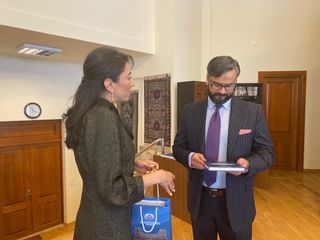 Ombudsman Pakistanın Azərbaycandakı səfirliyinin nümayəndələrini qəbul edib - FOTO