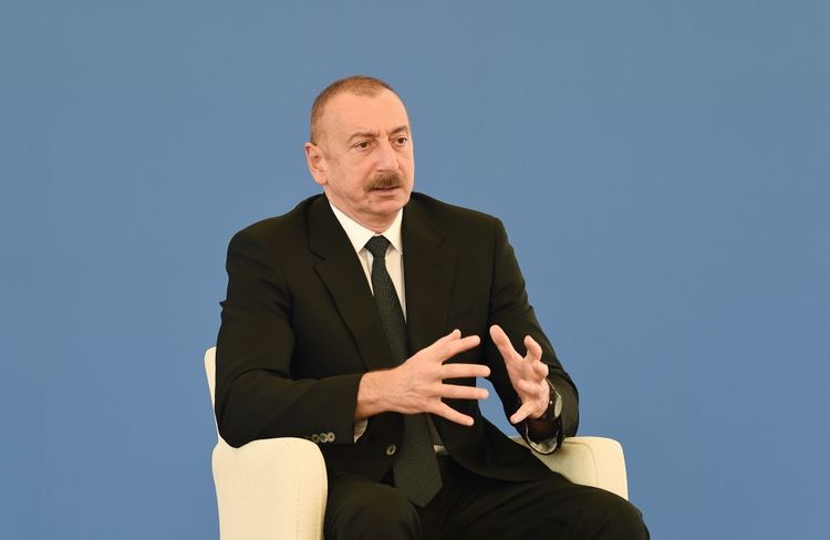  President Ilham Aliyev: "Construction of the Gobu Power Station is a very important step in strengthening our energy potential"