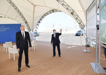 Prezident İlham Əliyev “Qobu” elektrik yarımstansiyasının tikintisi ilə tanış olub - YENİLƏNİB-1