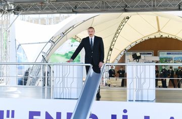 Prezident İlham Əliyev “Qobu” elektrik yarımstansiyasının tikintisi ilə tanış olub - YENİLƏNİB-1