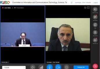 UNESCAP-ın İKT, elm, texnologiya və innovasiya üzrə komitəsinin 3-cü sessiyası keçirilib - FOTO