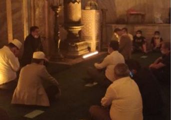 Aya Sofyada Əbülfəz Elçibəyin ruhuna Mövlud oxunub - FOTO