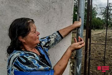 Армяне обстреляли село Агдам Товузского района - ФОТО - ОБНОВЛЕНО