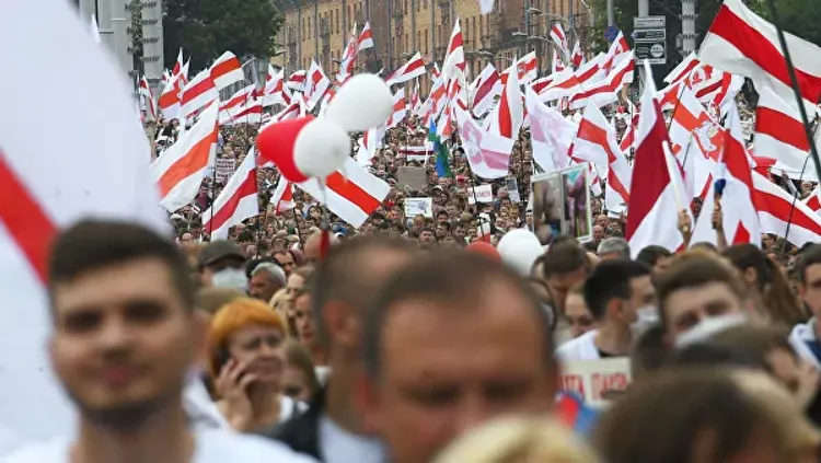 В Минске начался митинг сторонников оппозиции
