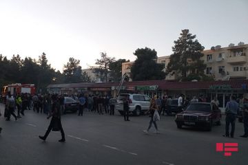 Şirvanda ticarət obyektlərində yanğın olub - FOTO