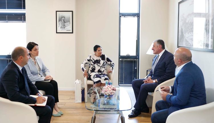 Georgian President receives Azerbaijani Ambassador