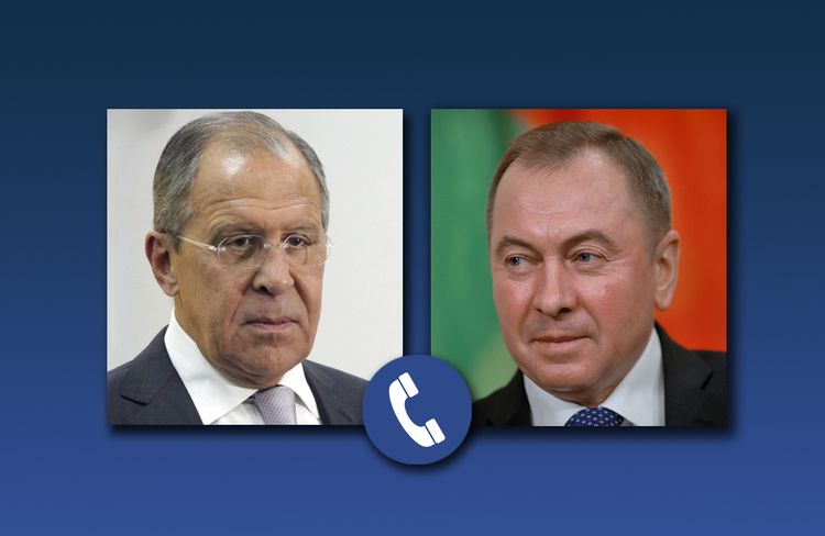 Belarus və Rusiya Xarici İşlər nazirləri arasında telefon danışığı olub