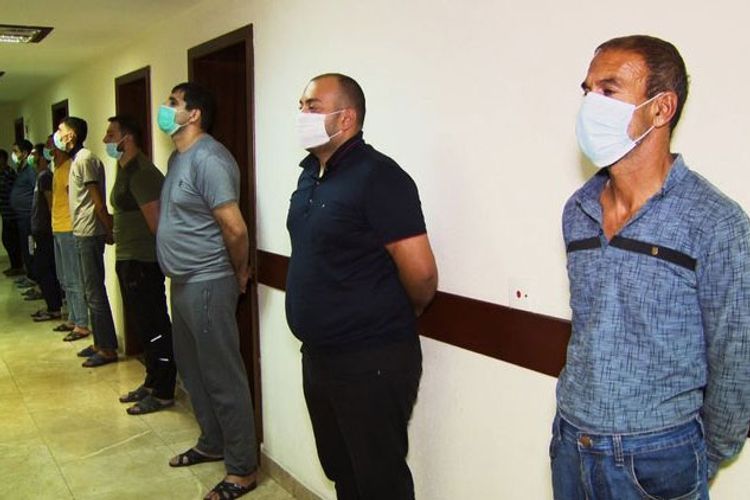 В Барде проведена операция против наркоторговцев, задержаны 11 человек - ВИДЕО