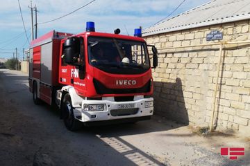 Sumqayıtda baş verən yanğın söndürülüb - YENİLƏNİB - FOTO
