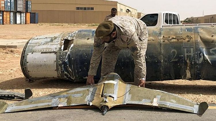 Saudi-led coalition destroys explosive-laden drone launched by Yemen